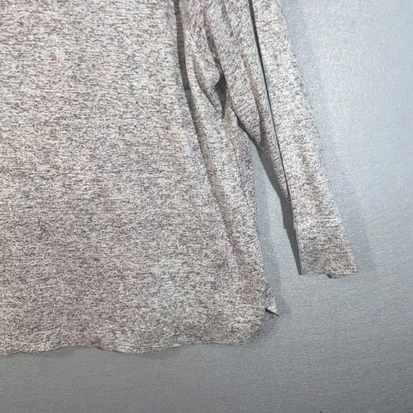 One World Tunic Sweater Womens 2X Gray Heathered Long Sleeve Cowl Neck Casual - Picture 11 of 14